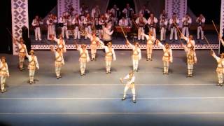 The fastest Romanian Folk Dance Calusarii din Moldova Part 1 [upl. by Berta]