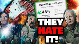 Critics HATE Ghostbusters Frozen Empire STILL Mad over the 2016 WOKE Disaster [upl. by Nairret]