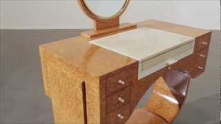 ÉmileJacques Ruhlmann The Redhead dressing table 360° view [upl. by Heffron]