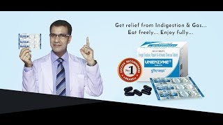 unienzyme tablets no more stomach GAS eat freely drsiddh Unienzyme zincovit [upl. by Gussman]