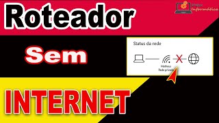 roteador não conecta a internet [upl. by Damle813]