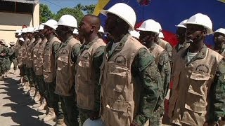 Haïti en voie de retrouver son armée [upl. by Bevin]