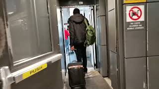 Entering the mobile lounge at Washington Dulles airport [upl. by Debbie]