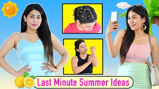 Last Minute Summer Ideas ☀️  Anishka Khantwaal [upl. by Yablon]