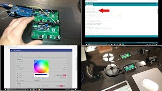 Complete Guide LED Strip Control MQTT OpenHAB ESP8266  Software WINDOWS [upl. by Adlei168]