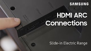 Soundbar HDMI Connections  Samsung US [upl. by Endora900]