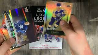 Opening 26 packs of Tim hortons hockey cards you will never believe what I got [upl. by Ottinger]