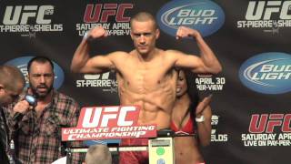 UFC 129 Aldo vs Hominick WeighIn Highlight [upl. by Vatsug]