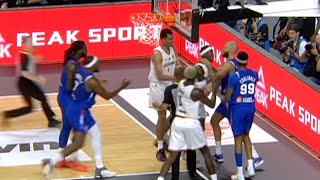 Evan Fournier Gets EJECTED After Fight with Dennis Schröder  Germany VS France [upl. by Nyral]