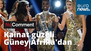 Kainat güzeli üçüncü defa Güney Afrika Cumhuriyetinden seçildi Türk güzeli dereceye giremedi [upl. by Ruon]