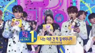 GIDLE 여자아이들  Fate 2nd Win on SBS Inkigayo 240407 [upl. by Ddal577]