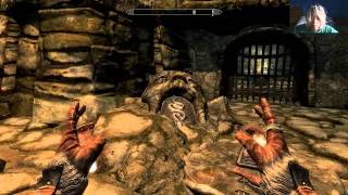 Skyrim  The Golden Claw amp skeevers Lets Play Part 4 [upl. by Eadith]