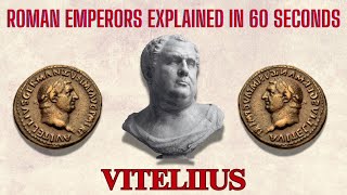 VIII VITELIIUS  Every Roman Emperor Explained Roman History [upl. by Absa23]