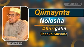 “ Maxaa Lagu Qiimeeyaa Nolosha  ”  الوزن الحياة  Dhiirigalin  Sheek mustafe [upl. by Appilihp]