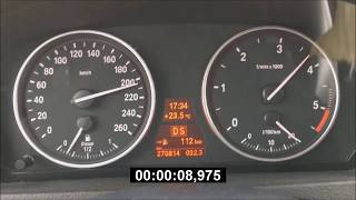 BMW X5 E70 30d 0100 0200 Acceleration [upl. by Alejo]