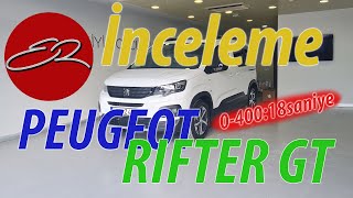 2023 Peugeot Rifter GT  EREL Usulü İnceleme [upl. by Iur]