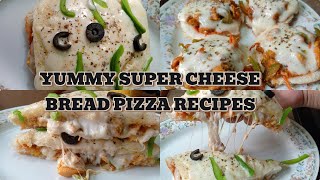 quick and easy bread pizza recipes bread pizza recipes bread pizza quick pizza recipes pizza [upl. by Bowers965]