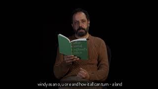 Zaffar Kunial reads Brontë Taxis [upl. by Christie]