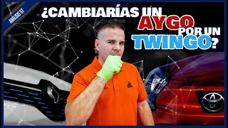 ¿CAMBIARÍAS UN AYGO POR UN TWINGO  COMPARATIVA [upl. by Tadd]