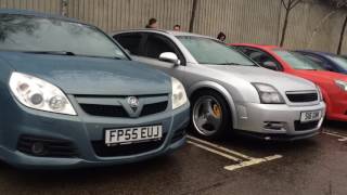 Vauxhall vectra C owners club lakeside lineup 1 [upl. by Htebiram530]