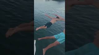 Bridge Death Diving and Flips shorts flips [upl. by Eyahs205]