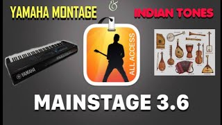 Best Mainstage 3 Yamaha Montage amp Indian tones  2024  Bungo Mutum [upl. by Schellens]