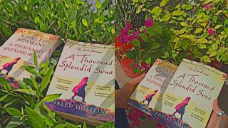 Book Review 📚 A THOUSAND SPLENDID SUNS  Written By Khaled Hosseini  bookreview explore books [upl. by Mullac]