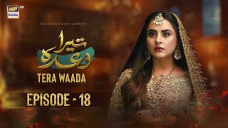 Tera Waada Episode 18  16 January 2024 English Subtitles ARY Digital [upl. by Arreyt239]