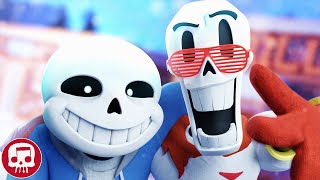 Sans and Papyrus Song Remastered  An Undertale Rap by JT Music quotTo The Bonequot [upl. by Holsworth773]