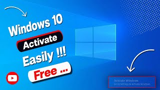 How To Activate Windows 10  Windows 10 Activation Free  How To Activate Windows 10 For Free 2024 [upl. by Eerol]