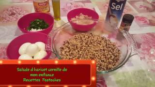 Salade d haricot de mon enfançe recette portugaise de Recettes fastoches [upl. by Lunseth]