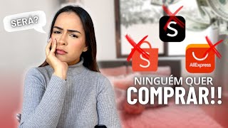 AS IMPORTAÇÕES VÃO ACABAR Tudo sobre compras internacionais da SHEIN SHOPEE E ALIEXPRESS [upl. by Ilsel611]