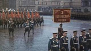 Soviet Army Victory Parade 1945 in Color Парад Победы [upl. by Jonette]