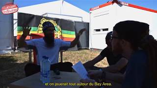 Harrisson Stafford Interview au Reggae Sun Ska Vertheuil 04082018 [upl. by Adamsun701]