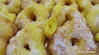 LE ZEPPOLE SARDE FATTE IN CASA IS ZIPPULAS  Ricetta Per Carnevale  Sardegna Recipe [upl. by Llerraj]