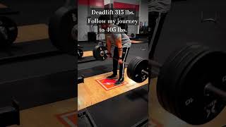 Deadlift 315 lbs Follow my journey to 405 lbs deadlift deadlifts follow followme journey [upl. by Sonni690]