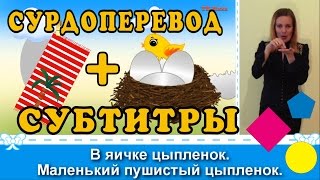 Обучающий развивающий мультик на ржя Мультик на русском языке жестов [upl. by Evets595]