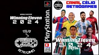 SAIU WINNING ELEVEN 2024 100 ATUALIZADO PARA PS1 COM VARIOS JOGADORES LEGENDS DISPONIVEIS [upl. by Leeanne]