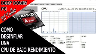 COMO MEJORAR Y DESINFLAR CPU DE LAPTOP EN 1 PASO 2024 cpu laptop amd intel windows [upl. by Livingston465]