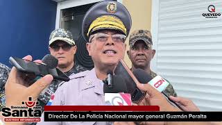 En exclusiva Director De La Policía Nacional mayor general Guzmán Peralta Semana Santa 2024 [upl. by Anotyal25]