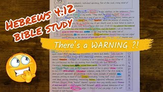 Hebrews Bible Study Inductive Bible Study Method [upl. by Ancell]