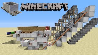 La station de minecart automatisée  Minecraft tutoriel partie 1 [upl. by Colvin720]