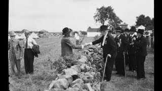 Battle of Gettysburg 75th anniversary 1938 Paramount amp Universal Newsreels [upl. by Nueoras]