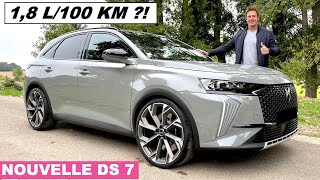 Essai nouvelle DS7 en détail  18L100km vraiment [upl. by Madoc]