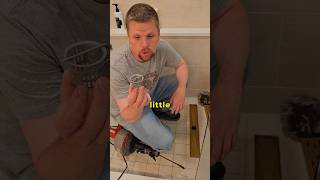 How to snake a shower drain handyman diy howto plumbing [upl. by Cohen]