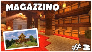 Come Costruire un Magazzino  Minecraft Tutorial ITA Costruiamo  3 [upl. by Roderigo688]