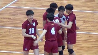 【黒鷲旗2019】早稲田大学 vs 東レアローズ 第1セット [upl. by Dorkus]