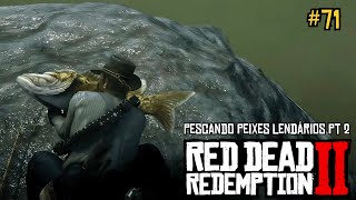 Red Dead Redemption 2  Pescando Peixes Lendários  Parte 02 [upl. by Terra776]