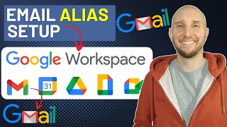 How To Set Up Gmail Email Aliases in Google Workspace  Send amp Receive Emails Via Alias [upl. by Ayotahs]