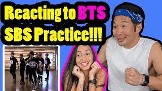 BTS SBS Performance PRACTICE REACTION [upl. by Haggi235]